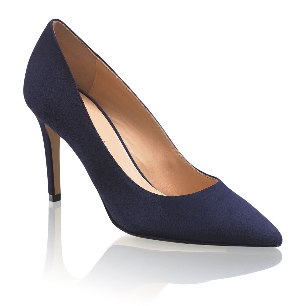 Dámské Podpatky Russell & Bromley 85mm Stiletto Tmavě Blankyt | CZ-14027W