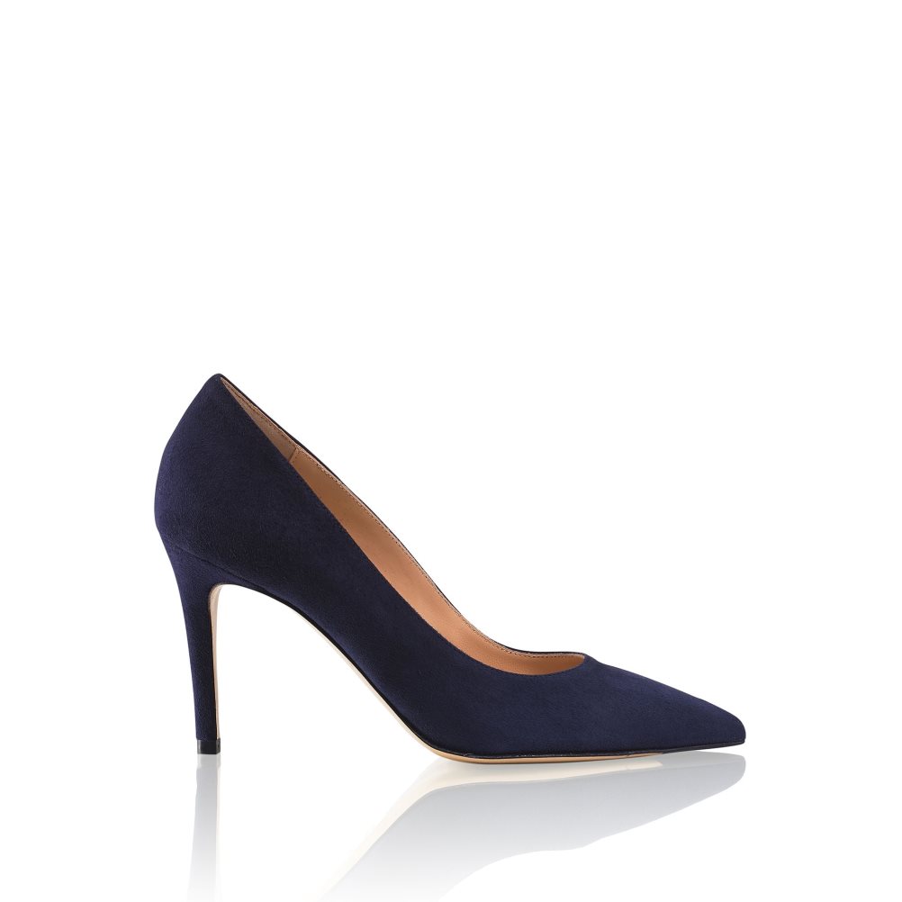 Dámské Podpatky Russell & Bromley 85mm Stiletto Tmavě Blankyt | CZ-14027W