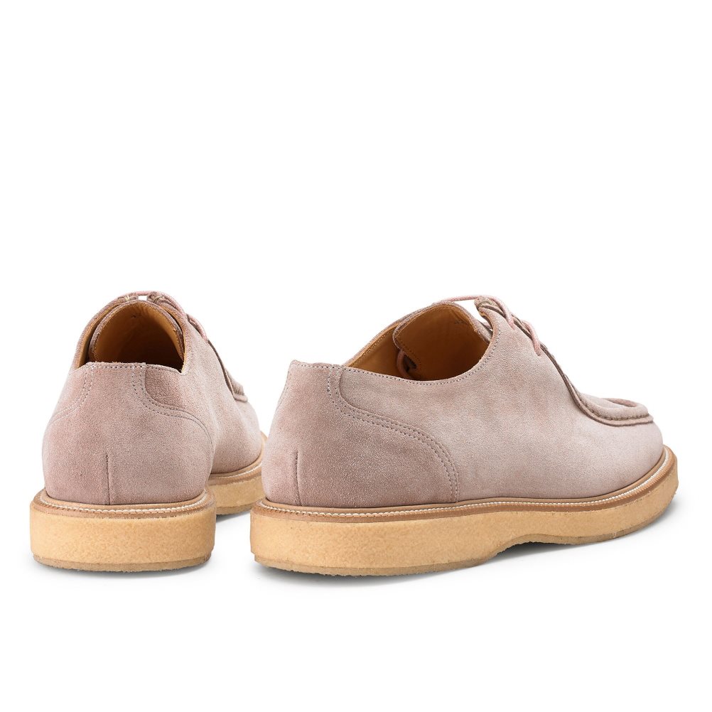 Pánské Boty Derby Russell & Bromley Algonquin Crepe Sole Trappeur Růžové | CZ-93056H