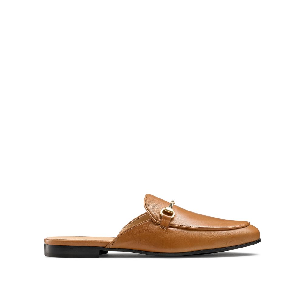 Pánské Loafers Russell & Bromley Backless Hnědé | CZ-80139I