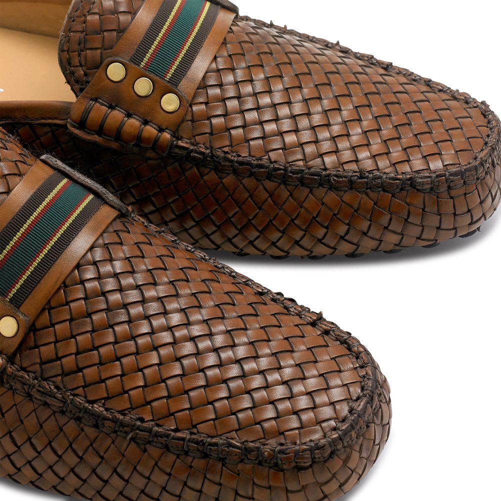 Pánské Loafers Russell & Bromley Cabriolet Backless Hnědé | CZ-62471J