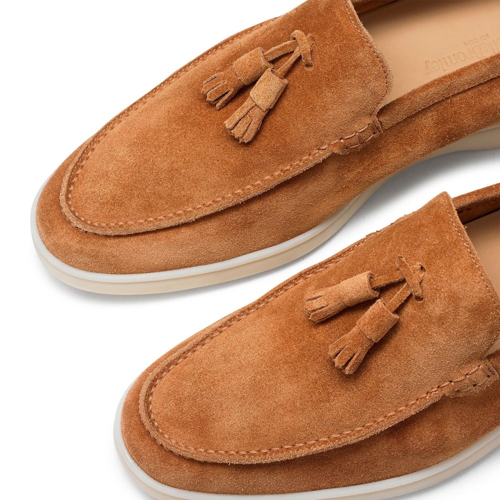 Pánské Loafers Russell & Bromley Cambria Tassel Hnědé | CZ-24687U