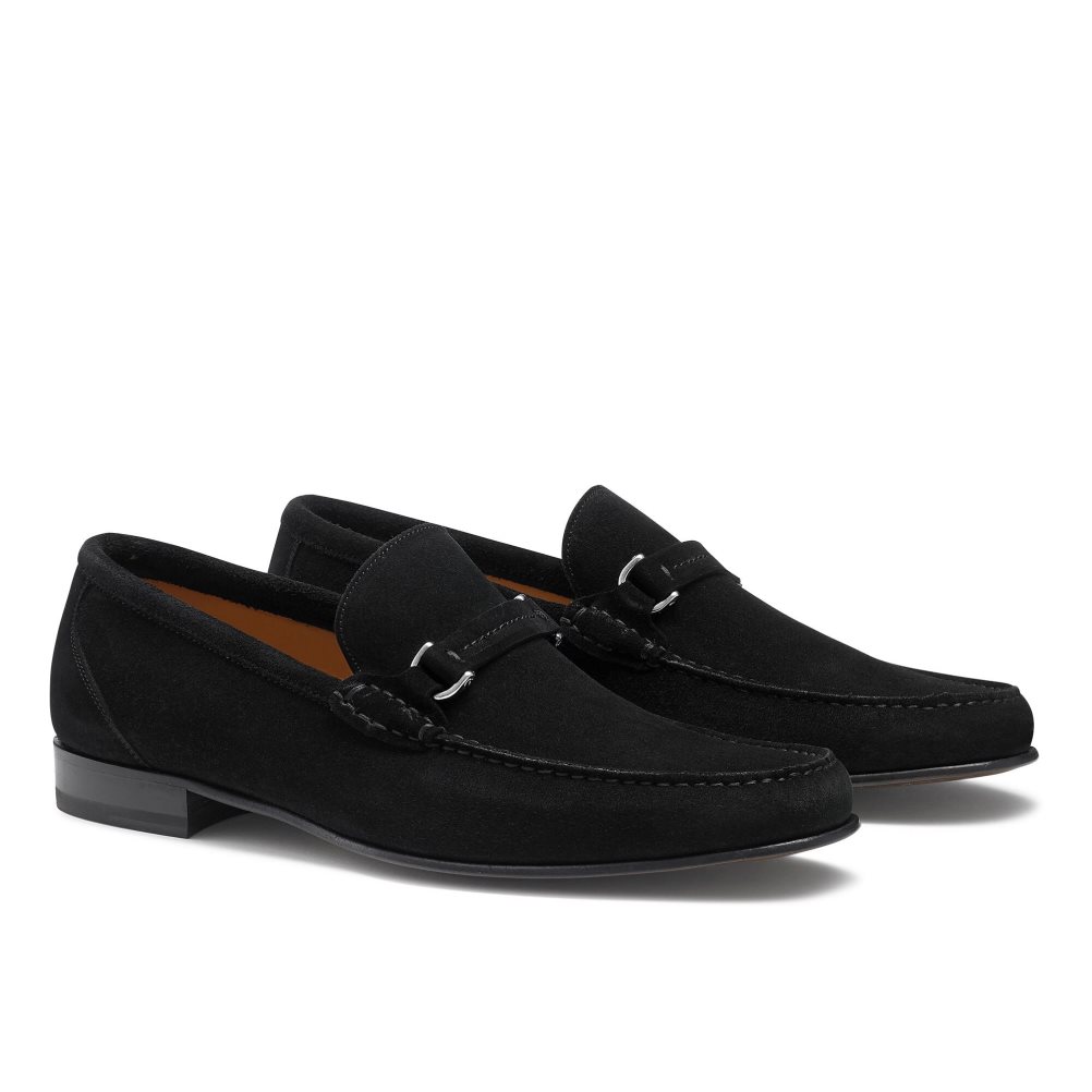 Pánské Mokasíny Russell & Bromley Elite Slip On Černé | CZ-13026G