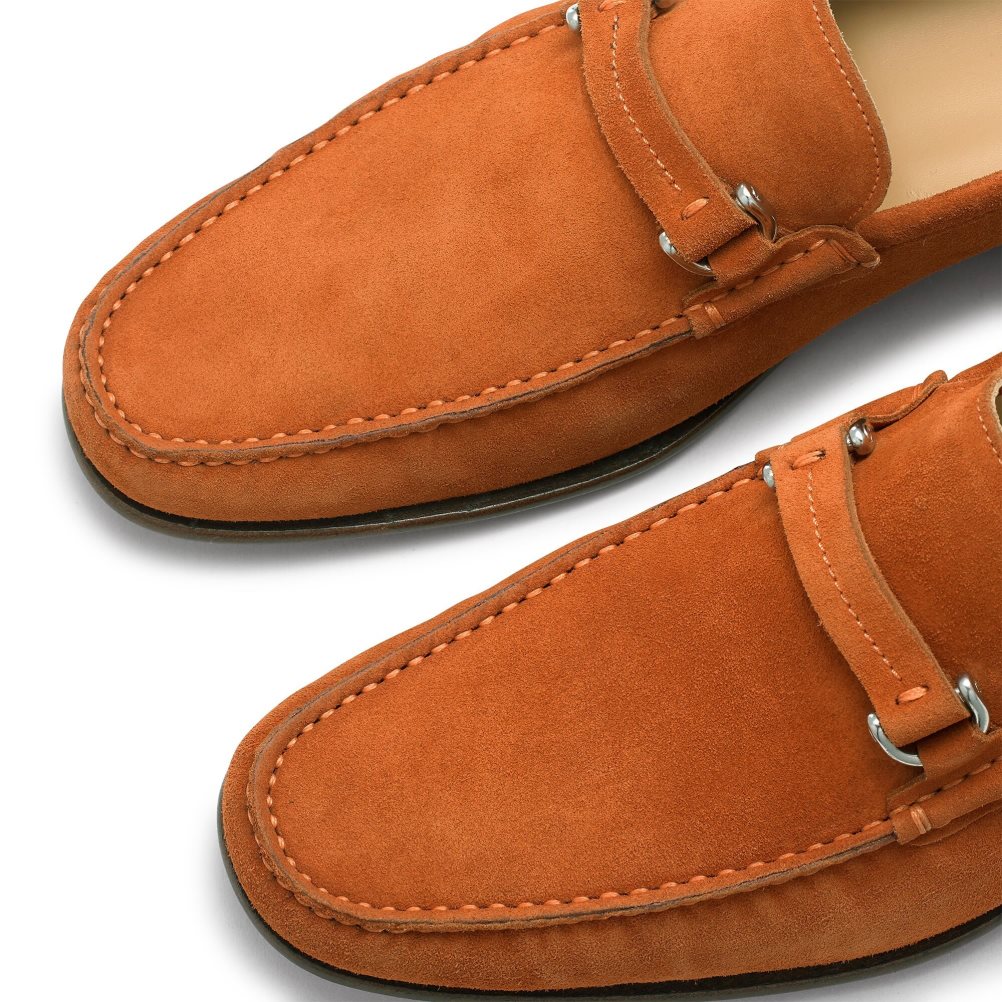 Pánské Mokasíny Russell & Bromley Elite Slip On Oranžové | CZ-70254Y