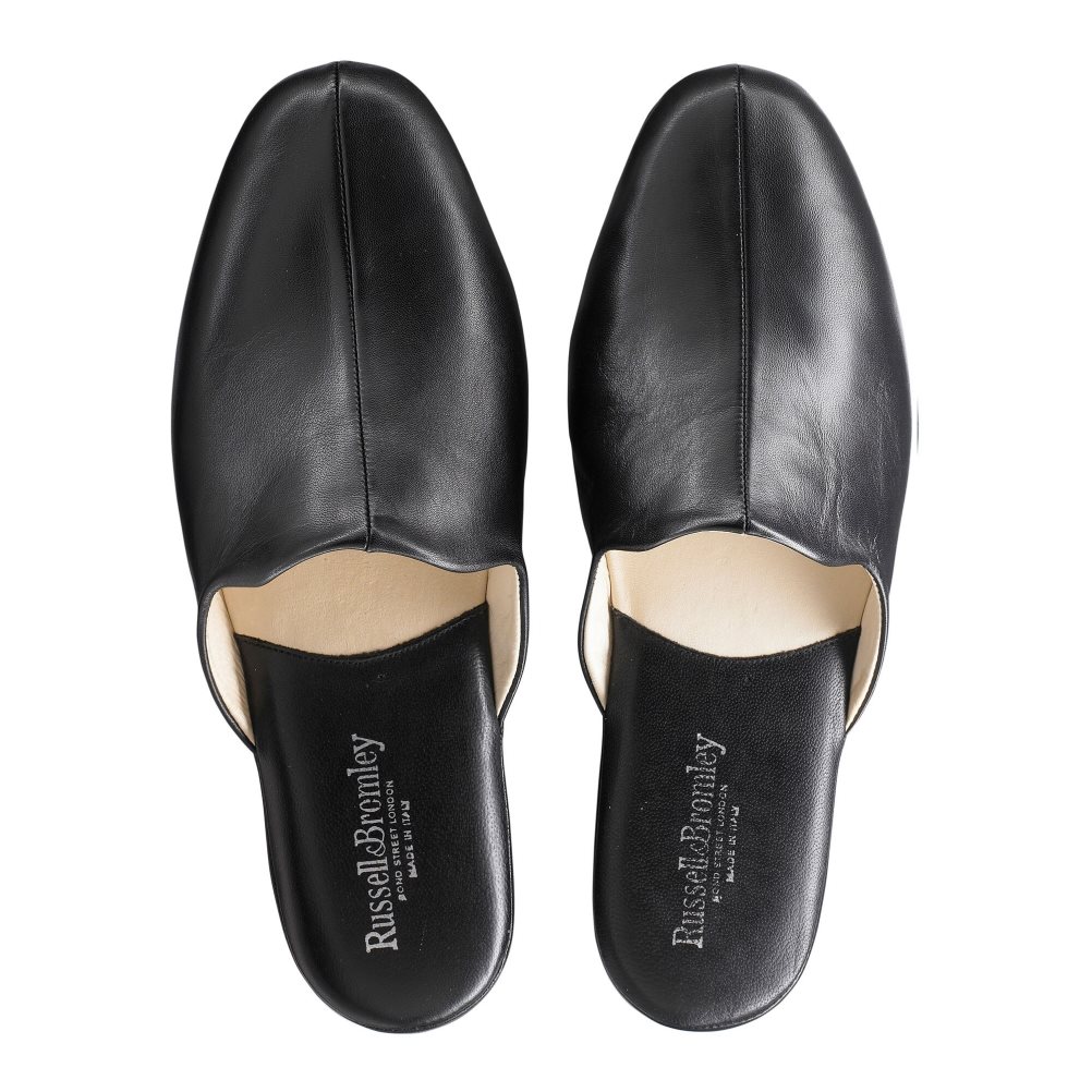 Pánské Pantofle Russell & Bromley Dominic Černé | CZ-20754U