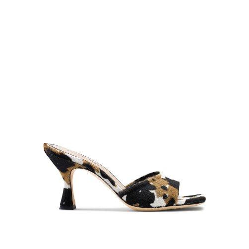 Dámské Boty Mules Russell & Bromley Mojito 90’s Podpatku Leopard | CZ-25309H