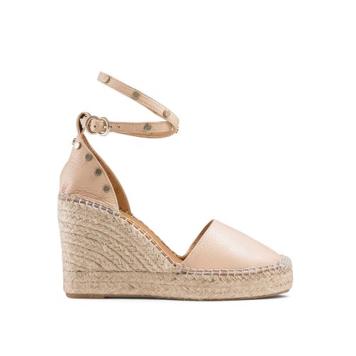 Dámské Boty Na Klínku Russell & Bromley Coinwraphi Espadrilky Růžové | CZ-20713R