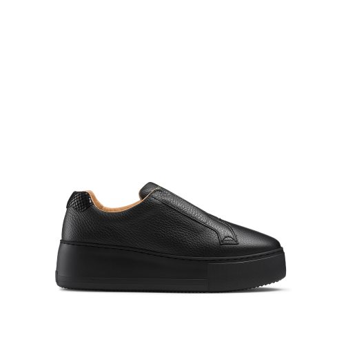 Dámské Boty Na Platformy Russell & Bromley Park Up Flatform Laceless Černé | CZ-09781D