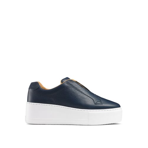 Dámské Boty Na Platformy Russell & Bromley Park Up Flatform Laceless Tmavě Blankyt | CZ-30879L