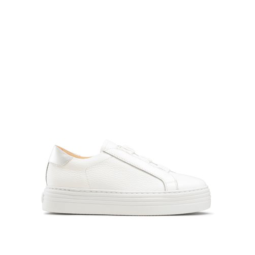 Dámské Tenisky Russell & Bromley Sirius Flatform Bílé | CZ-29067H