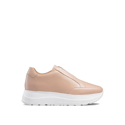 Dámské Tenisky Russell & Bromley Speed Up Laceless Runner Světle Hnědé | CZ-52873M