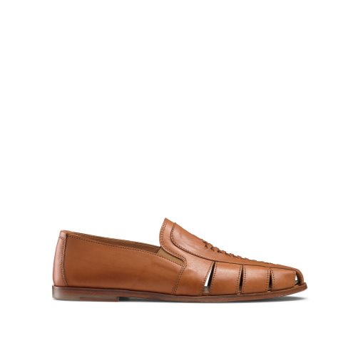 Pánské Boty Casual Russell & Bromley Southend Weave Detail Slip On Hnědé | CZ-70349Z