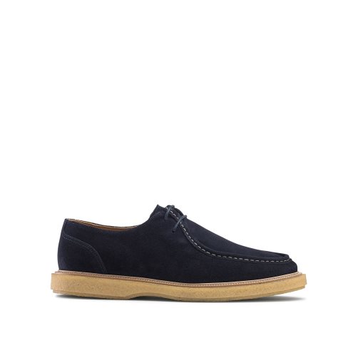 Pánské Boty Derby Russell & Bromley Algonquin Crepe Sole Trappeur Tmavě Blankyt | CZ-25031C