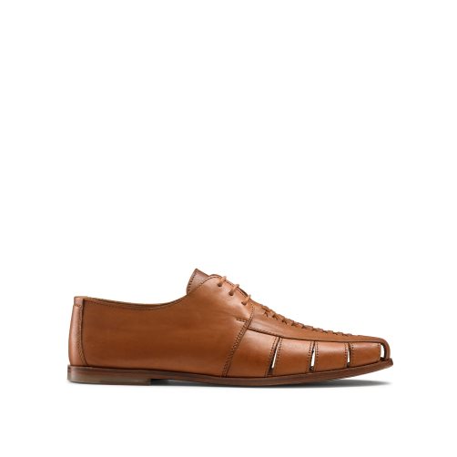 Pánské Boty Derby Russell & Bromley Southbound Weave Detail Hnědé | CZ-48361F