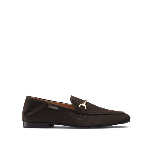 Pánské Společenské Boty Russell & Bromley Loafer M Snaffle Čokolády | CZ-25817X