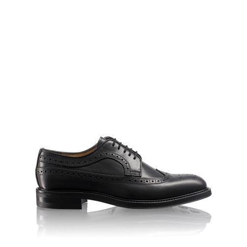 Pánské Společenské Boty Russell & Bromley Southport Rubber Sole Derby Černé | CZ-51024W