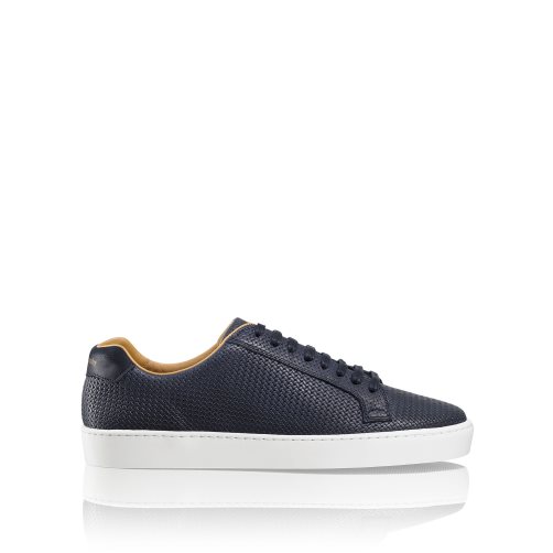 Pánské Tenisky Russell & Bromley Park Run Low-top Tmavě Blankyt | CZ-51476U